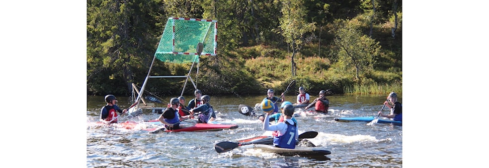 6. Prøvetrening Kajakkpolo